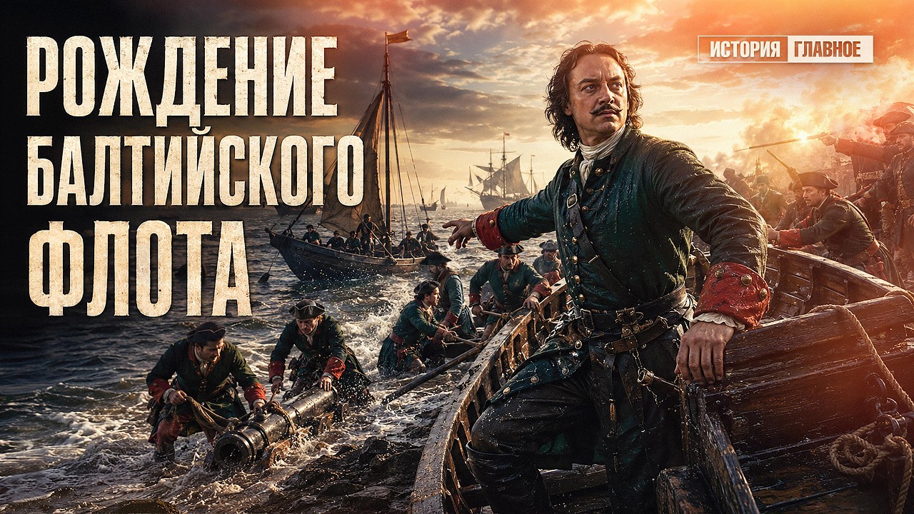 Рождение Балтийского флота. Как Россия вышла к морю | Кирилл Назаренко. Рассказы о русском флоте