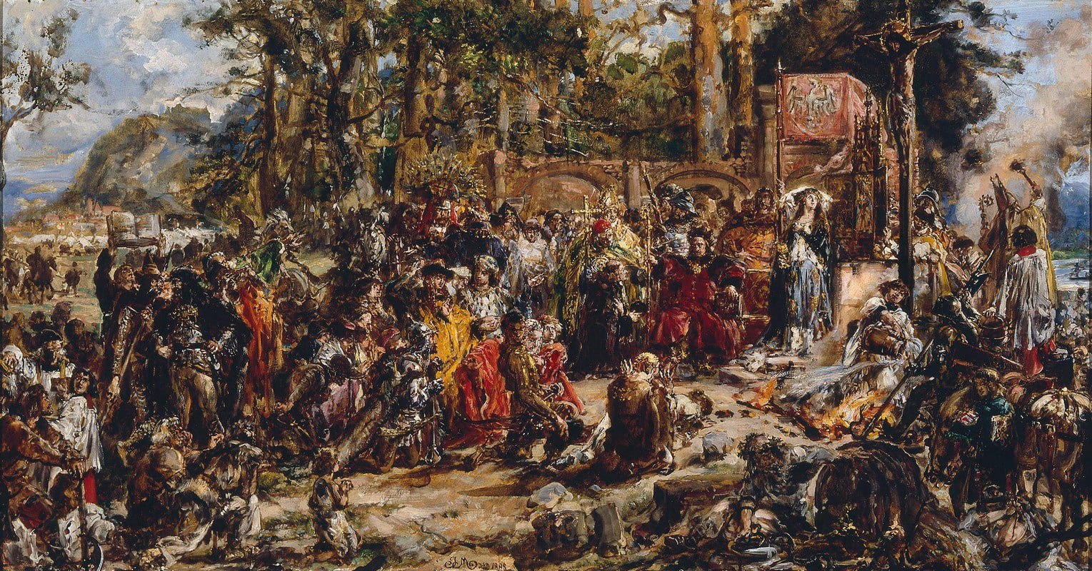 Ян Матейко. Крещение Литвы. 1888 г.