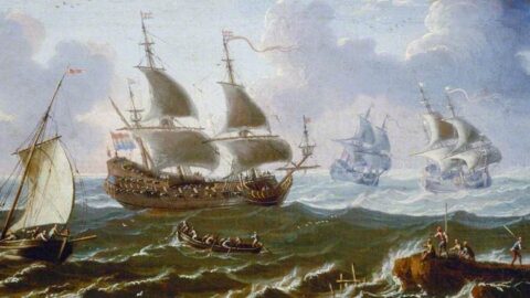 Экспертиза картины Адама Виллартса «Морское сражение»